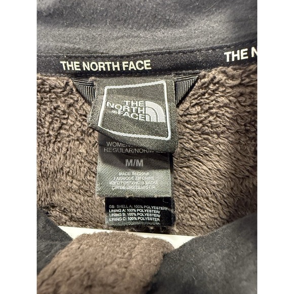 The North Face Women's Full Zip Osito Fleece‎ Jacket Size M Brown Outdoors - Picture 2 of 3
